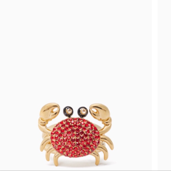 Kate Spade • Shore Thing Crab Ring - Picture 3 of 8